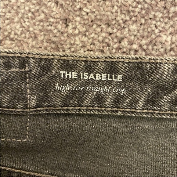 AG Adriano Goldschmied Women's The Isabelle Straight Crop Jeans Size 27 NWT $215 - Picture 15 of 16